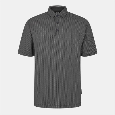 Armani Exchange Блуза с яка Armani Exchange Men's Short-Sleeve Polo Shirt - Navy FB075