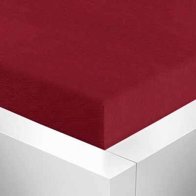 Bellatex Prostěradlo mikroflanel vínové 90x200