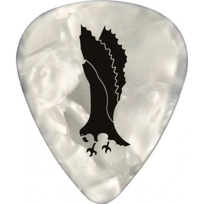 PRS Celluloid Picks, White Pearloid Medium
