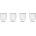 BASIC Glas Double Wall 4 x 70 ml