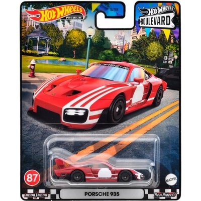 HOT WHEELS PREMIUM PORSCHE 935 BOULEVARD #87 1:64