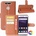 ZTE Blade V8 Mini Magnetic Wallet Кожен Калъф и Стилус