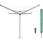 Brabantia Външен простор Brabantia Essential 90300259, 40 м, Котва за бетониране, Калъф, Резистентен на корозия, Инокс (90300259)