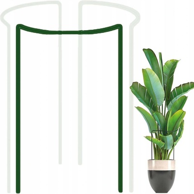 Kruhová podpora pro rostliny 1/3 kruhu průměr 40 cm, výška 75 cm