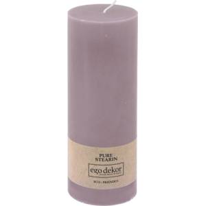 Ego dekor Лилава приятелска свещ, време на горене 60 ч. Eco - Eco candles by Ego dekor (ZBC-3771071)