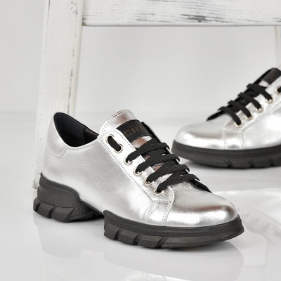 Tinti Shoes Дамски кецове Geri silver