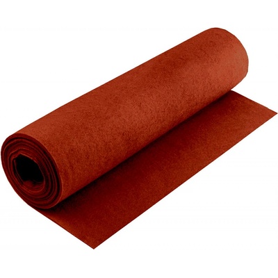 Stoklasa Filc / plsť metráž tloušťka 3 mm Balení: 1 m, Varianta: 15 (F164) terakota 15 (F164) terakota