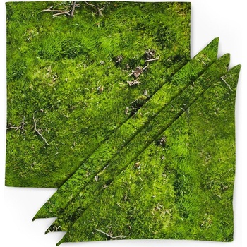 Foonka Платнени подложки за чинии Foonka горски мъх 4 бр (TM_36X36-M)