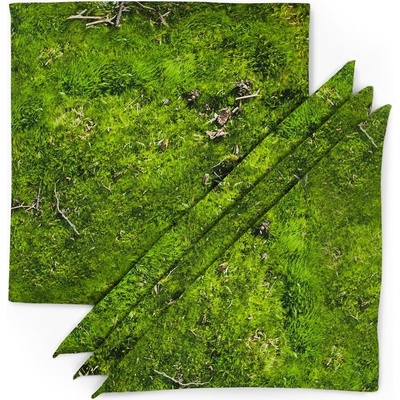 Foonka Платнени подложки за чинии Foonka горски мъх 4 бр (TM_36X36-M)