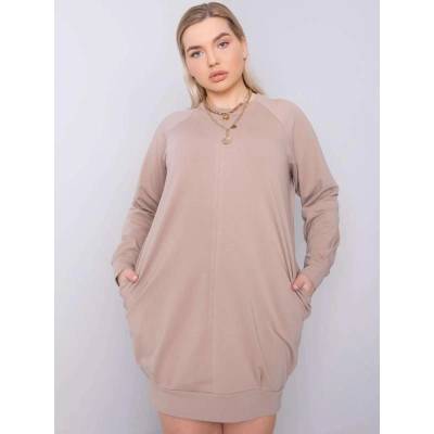 Dámske šaty Ariadne RV-SK-6296.99 dark beige