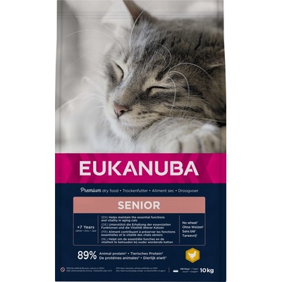 Eukanuba Cat Senior All Breeds Top Condition Chicken & Liver 10 kg