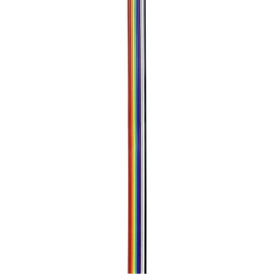 TRU COMPONENTS TC-7638580 datový kabel Rastr (rozteč): 1.27 mm 20 x 0.08 mm² vícebarevná 30m