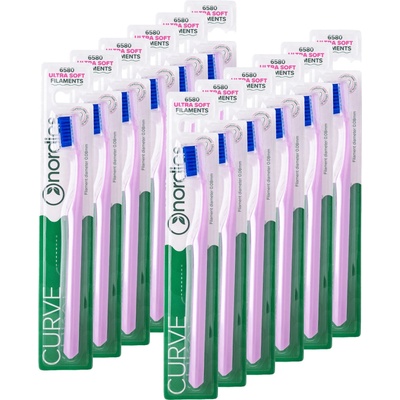 Nordics Curve Ultra Soft Pink/Dark Blue 12 ks