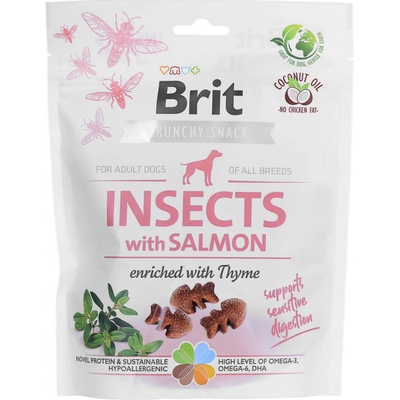 Brit Care Dog Insects with Salmon & Thyme 200 g