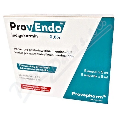 ProvEndo Indigokarmín 0.8% 5 x 5 ml