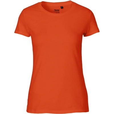 Neutral Tričko O81001 z bio bavlny krátký rukáv dámské COT-77810123500 Oranžová