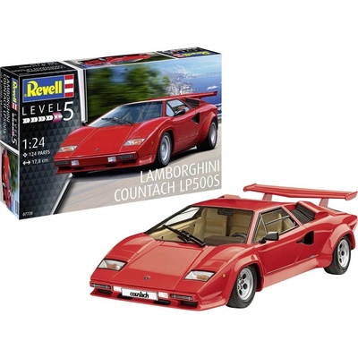 Revell 07730 Lamborghini Countach LP500S model auta stavebnica 1:24; 07730