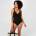 Biba Бански костюм Biba Icon Swimsuit With Tummy Control - Black