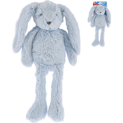 Zajíček modrý dlouhé nohy Mini Club 37 cm