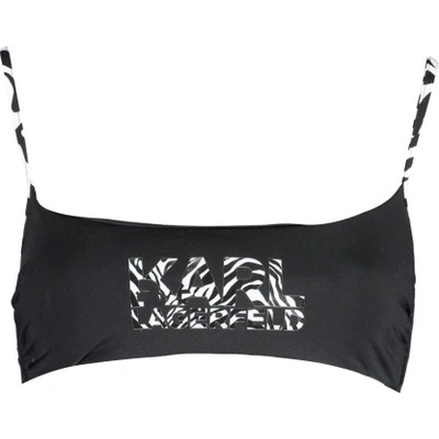 KARL LAGERFELD Дамски бански топ karl lagerfeld, XS, Черен (KL22WTP26_NERO_BLACK)