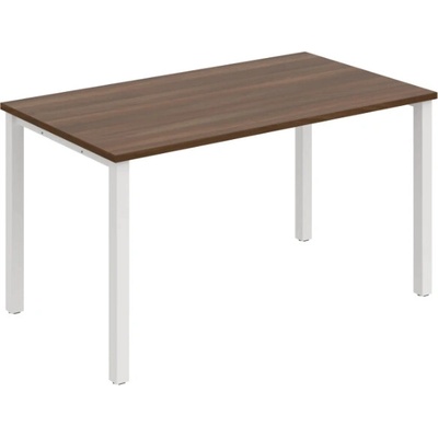 Hobis Jednací stůl UJ 1400 rovný 140 cm ořech / bílá