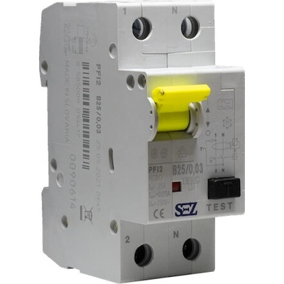 SEZ 2P B25A 30mA PFI2 B25/0.03