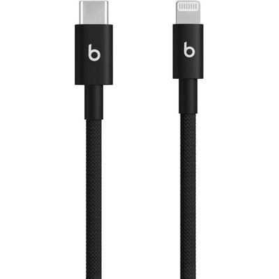 Beats MDGK4EE/A Woven opletený nabíjecí a datový USB-C na Lightning 1,5m černý