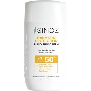 SiNOZ Слънцезащитен флуид за лице Daily, SPF50+, 50 ml - baby