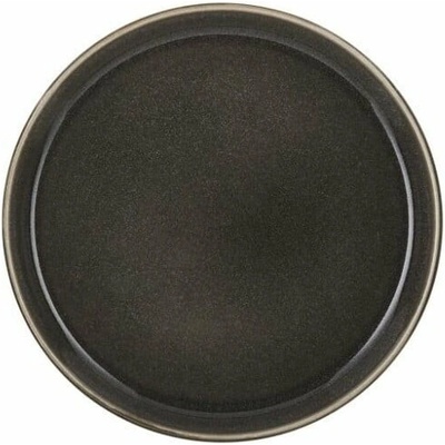 Bitz Čierny dezertný tanier z kameniny 21 cm Gastro Grey/Grey