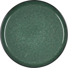 Bitz Zelený/čierny kameninový tanier 27 cm Gastro Green/Black