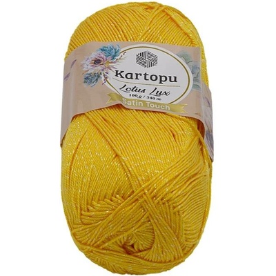 Bellatex Příze LOTUS LUX Žlutá 100 g, 340 m