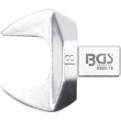 BGS technic Nástrčný plochý klíč 18 mm upnutí 9 x 12 mm BGS 6900-18