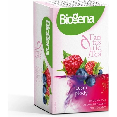 Biogena Fantastic Tea Lesné plody ovocný čaj 20 x 2,2 g