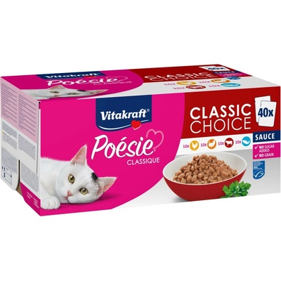 Vitakraft Poézia Classique Big pack 40x 85 g