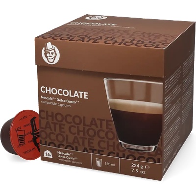 Kaffekapslen | Горещ шоколад - 16 капсули за Dolce Gusto