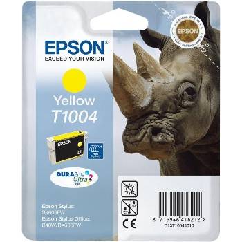 Epson Оригинален мастилен картридж Epson Жълт T1004 за B40W|BX600|610FW "C13T10044010 (C13T10044010)