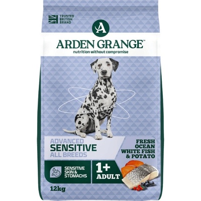 Arden Grange Dog Adult Sensitive Ocean Fish & Potato 12 kg