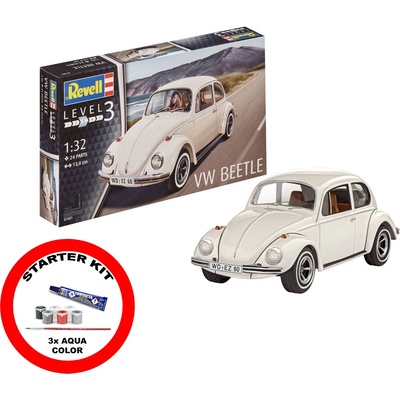 Revell Volkswagen Beetle STARTER KIT 1:32