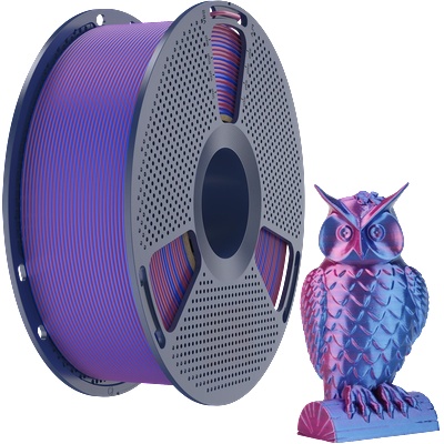 SUNLU Silk PLA+ Dual Color Red Blue - 1, 75 mm / 1000 g (6933582309411)