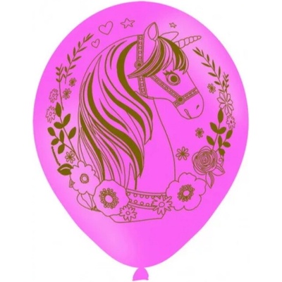 Amscan Balonek UNICORN JEDNOROŽEC latex sada