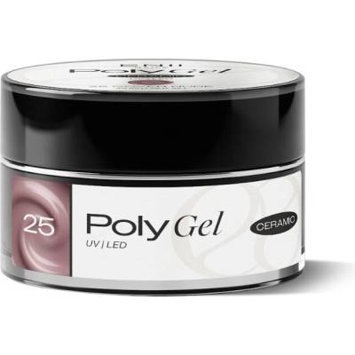Enii Nails Poly gel Ceramic 25 Cover Nude Poly gel v kelímku 40 ml