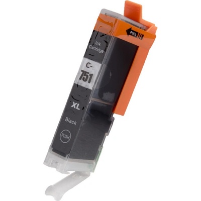 Compatible Компатибилен мастилен пълнеж 6453B001, CLI751BKXL, 12ml за принтери Canon (ORINK BULK) (6453B001)