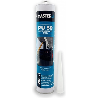 Mapei Mastersil Polyuretanový tmel PU 50 310 ml biela