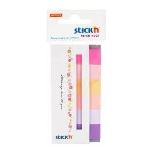 STICK'N Paper index inserts mix 6 col. neon Spring