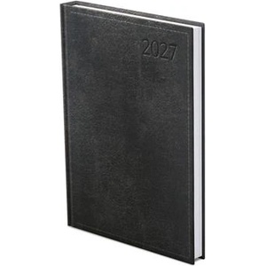 TOPTIMER Календар, планирач, A5, ежедневен, TOPTIMER „Traditional, черен (27T021T-003)