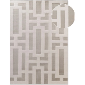 Elle Decoration Сиво-кремав килим 160x235 cm Perles Onyx - Elle Decoration (106188-160x235)