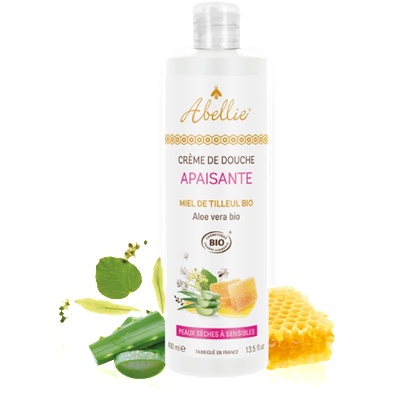 Famille Mary Успокояващ душ крем за тяло с мед и алое вера Органик 400 ml | Famille Mary