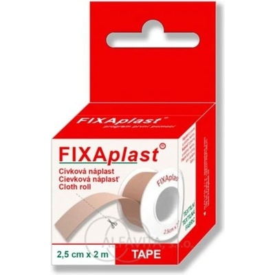 Fixaplast náplast cívka 2,5 cm x 2 m