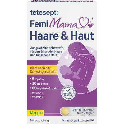 tetesept Femi Mama® Haare & Haut - 30 таблетки