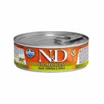 Farmina N&D Cat Boar & Pumpkin & Apple консерва за котки с месо от глиган, тиква и ябълка 70gr